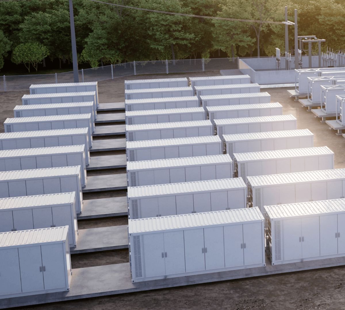 Imagem ilustrativa do sistema BESS